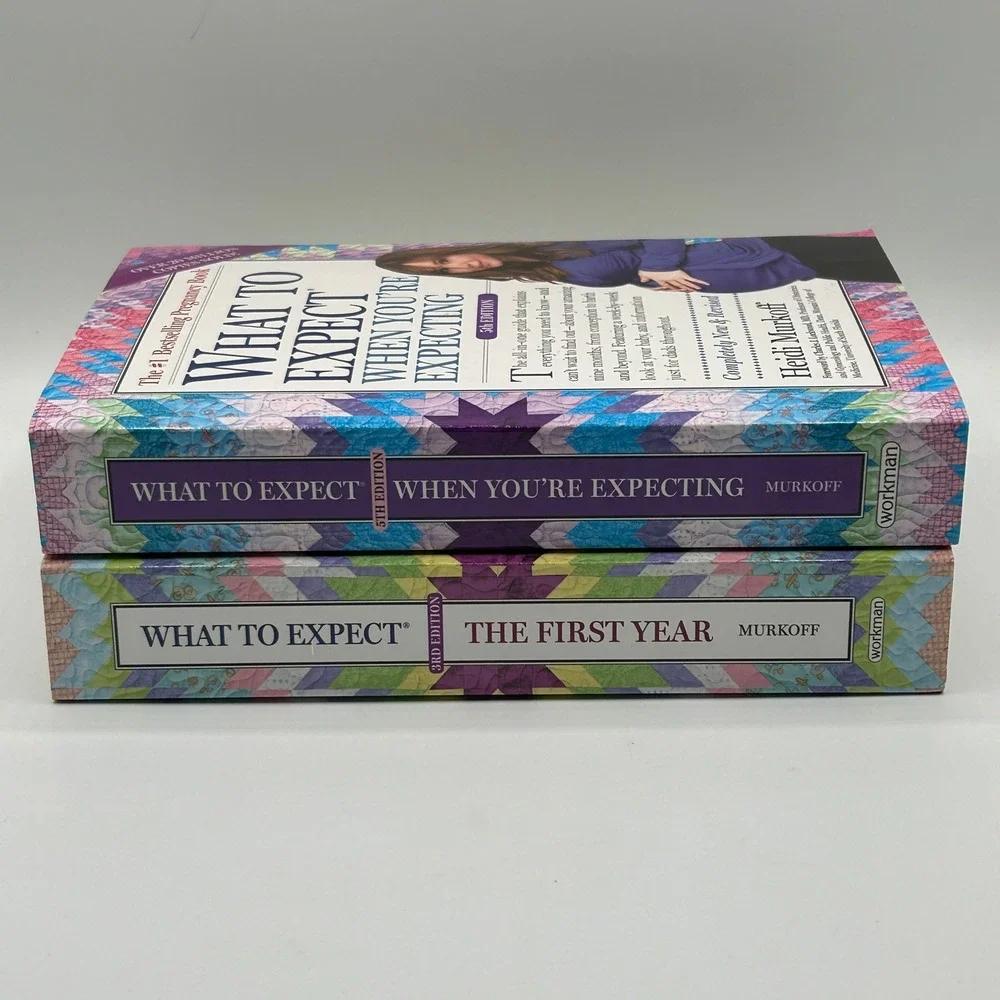 What To Expect When Youre Expecting 5th Ed The First Year 3rd Ed Book Lot Parent